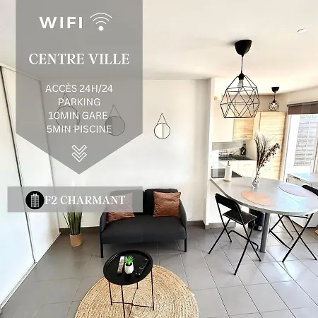 F2 Avec Grande Terrasse Appartement *