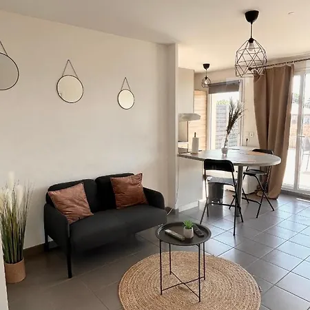 Appartement F2 Avec Grande Terrasse *